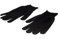 Перчатки Нейлон, ПВХ точка, 13 класс, черные, XL Арт. 67848