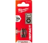 Бита MILWAUKEE HEX3 25мм SHOCKWAVE™ (2шт/уп) GEN III