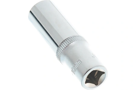 Головка 10мм 1/4" удлиненная S04HD2110 Jonnesway 6 гран. Арт. 47230