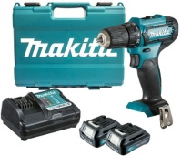 Дрель-шуруповерт акк Makita DF333DWYE 12V*1.5Ah Li-Ion 30Нм Арт. DF333DWYE