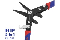 Пассатижи-утконосы 200мм WORKPRO 2в1 Арт. WP231084