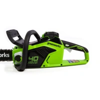 Пила акк. GREENWORKS GD40CS18K4 40V*4Ah 16" 3/8" 1.1мм 56зв. акк. и З/У Арт. 2005807UB