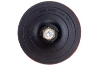 Тарелка опорная Vertextools 125мм М14 твердая на липучке Арт. 0077