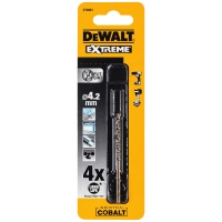 Сверло по металлу DeWALT HSS-E CO 4.2х75мм Extreme 1шт.