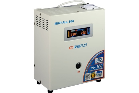 Источник бесперебойного питания Энергия Pro-500, 12V Арт. Е0201-0027