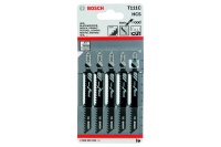 Пилки д/лоб по дер BOSCH T111C HCS 74х100мм 5шт/упак груб.пил Арт. 2608630033