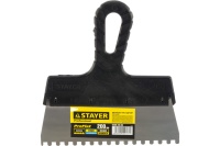 Шпатель фасадный зубчатый"STAYER",200мм Арт. 1009-20-06