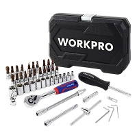 Набор инструментов 1/4" 46шт WORKPRO Арт. WP202540