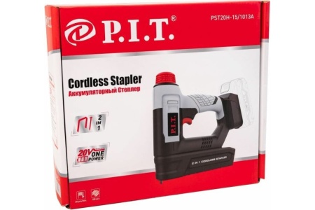 Степлер акк PIT PST20H-15/1013A SOLO 20V Li-Ion, без АКК, ЗУ Арт. PST20H-15/1013A
