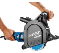 Штроборез Зубр ЗШ-П45-2100 ПВТК 2.1кВт глуб.45мм плавный пуск Арт. ЗШ-П45-2100 ПВТК