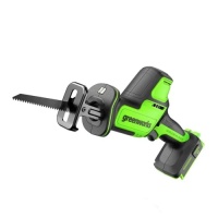 Пила сабельная акк GREENWORKS GPT-CRS-25 24V Li-Ion 26мм без акк и ЗУ Арт. 1200507