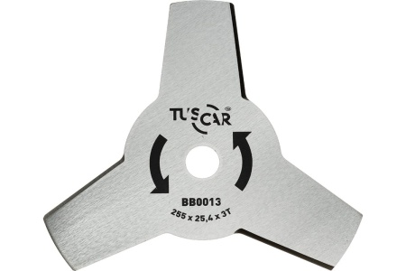 Нож для мотокосы TUSCAR BB0013, Standart, 255x25,4x3T, Multi Арт. 1030013212-3-2
