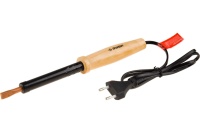 Электропаяльник ЗУБР 100Вт, с деревянной рукояткой, клин Арт. 55405-100_z01