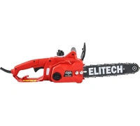 Пила цепная эл. Elitech ДМ 142ПО 1.4кВт 30см 12" 3/8" 1.3мм 45зв Арт. ПЭ 142ПО (E1611.022.00)