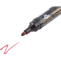 Маркер перманентный строительный, красный MOS Арт. 04368М