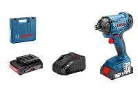 Гайковерт акк. уд. BOSCH GDR 180-LI  18V*3.0Ah Li-Ion 1/4" 160Нм  2 акк. ЗУ кейс Арт. 06019G5120