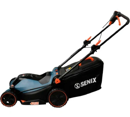 Газонокосилка акк. SENIX LPSX2-M-EU-0 2X2 2*20V Li-Ion 43см 25/75мм 50л цент.рег. Арт. LPSX2-M-EU-0