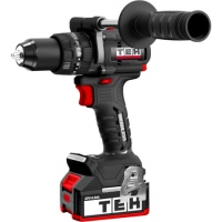 Дрель акк уд TEH TDBL1520-1B 20V*4Ah Li-Ion бесщет дв. 1 акк и ЗУ кейс Арт. TDBL1520-1B
