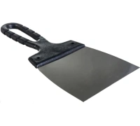 Шпатель из нержавеющей стали 100мм пластмассовая ручка Sparta Арт. 85135