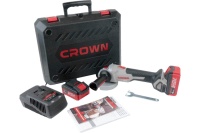 УШМ акк CROWN CT23001-125HX-4 BMC 20V*4Ah Li-ion 125мм 8000 об/мин 2 акк и ЗУ Арт. CT23001-125HX-4 BMC