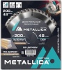 Диск пильный 200x32/30/25.4 48 зубов METALLICA Optima Арт. 902745