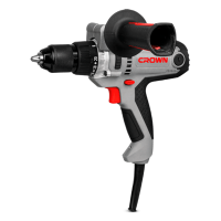 Шуруповерт CROWN CT10152 420Вт 2-13мм 80Нм БЗП 220B Арт. CT10152