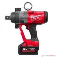Гайковерт акк. MILWAUKEE M18 FUEL ONEFHIWF1-802X ONE-KEY 1 18V*8Ah 2400Нм, 2акк, ЗУ Арт. 4933459733