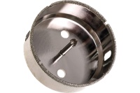 Коронка по стеклу и керамике 70х55 мм с центрирующим сверлом Vertextools Арт. 336-70-55