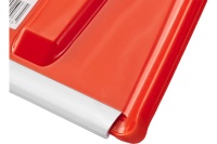 Лопата снеговая СИБИН ЛПА-410 410мм пластиковая с алюминиевой планкой эргономичный алюминиевый чере Арт. 421845