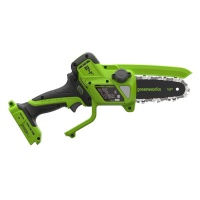 24В Цепная мини пила аккумуляторная Greenworks CS2410A, 10см (без АКБ и ЗУ)