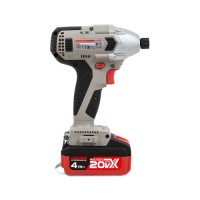 Винтоверт акк уд CROWN CT22021HX-4 TB 20V 4,0 Ач Li-Ion 320Нм HEX1/4 2 акк и ЗУ сумка Арт. CT22021HX-4 TB