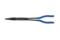 KING TONY Плоскогубцы тонконосые удлиненные, 340 мм, загнутые, двойной шарнир Арт. 6339-13C