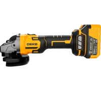 УШМ акк DEKO 20V DKAG, 20В, 2*4.0Ач 125мм бесщет. Арт. 063-2153