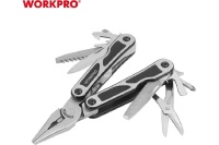 Мультитул-пассатижи 15в1 160мм нержавеющая сталь WORKPRO Арт. WP382009