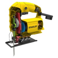 Лобзик Stanley SJ45-RU 450Вт дер 65мм ход 19мм Арт. SJ45-RU