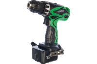 Шуруповерт акк Hitachi DS12DVF3 12В*2.0Ач NiCd 26Нм 23 полож. БЗП 2 акк кейс Арт. DS12DVF3 нет 1 акк ,фонар