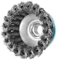Щетка чашечная для УШМ витая 80мм, М14 ЗУБР Арт. 35275-080_z02
