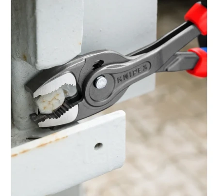 Клещи с фронтальным и боковым захватами 250мм KNIPEX TwinGrip зев 5-27мм Арт. KN-8202250