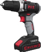 Дрель-шуруповерт бесщеточная ударная PIT PSR18-D5 Promo 20V*1.5Ah Li-Ion 30Нм 1акк Арт. PSR18-D5 Promo