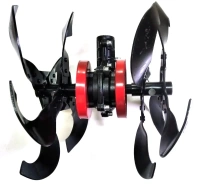 Насадка-культиватор для триммера 26мм, вал 9 зуб. окучник PROFIPOWER Арт. E0066