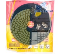 Круг шлифовальный АГШК (черепашка) Trio-Diamond 100мм 400 (мокрая шлифовка) Арт. 340400
