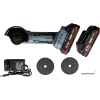 УШМ акк PROFIPOWER DGA-18B Li-Ion 76мм 2акк и ЗУ кейс Арт. E0240