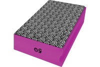 Губка Р-50 алмаз. гальваническая 90x55мм Vertextools Арт. 90-55-50