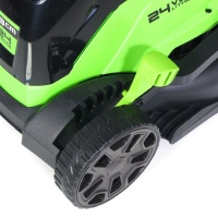 Газонокосилка акк. GREENWORKS GD24LM33 24V Li-Ion 33см 25/70мм 30л без акк. и З/У Арт. 2516107