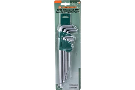 Набор шестигранных ключей 1,5-10мм 9 пр с шаром JONNESWAY H06SM109S Арт. 47096