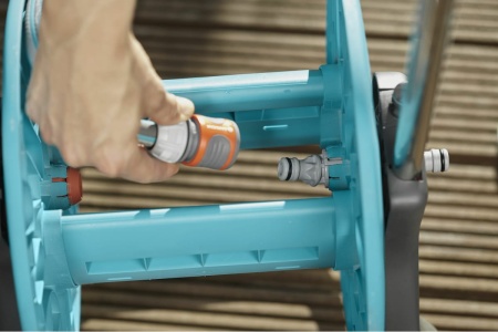 Тележка для шланга Gardena AquaRoll S 1/2"*40м 3/4"*25м 5/8"*30м Арт. 18500-20.000.00