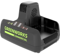 Зарядное устройство GREENWORKS G82C2 82В на 2 АКБ 2939007