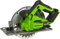 Пила дисковая акк GREENWORKS GD24CS 24V Li-Ion 185*20мм без акк и ЗУ Арт. 1500907