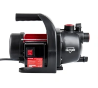 Насос поверхностный Elitech НП 800П 800Вт 48л/мин выс. 38м глуб. 8м пласт Арт. НП 800П