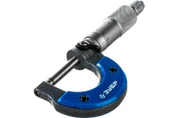 Микрометр ЗУБР гладкий механический, МК 25, диапазон 0-25мм, шаг измерения 0,01мм Арт. 34480-25_z02